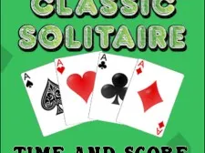 Classic Solitaire: Time and Score